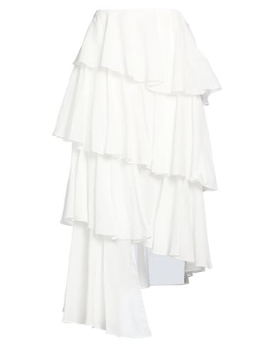 ALAÏA Maxi-Rock Damen Weiß 34 Damen