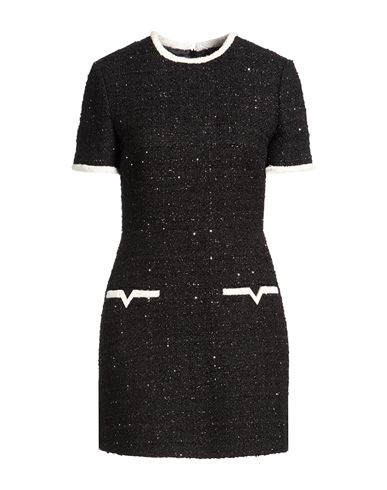 Minivestido Mujer Negro 36 Mujer
