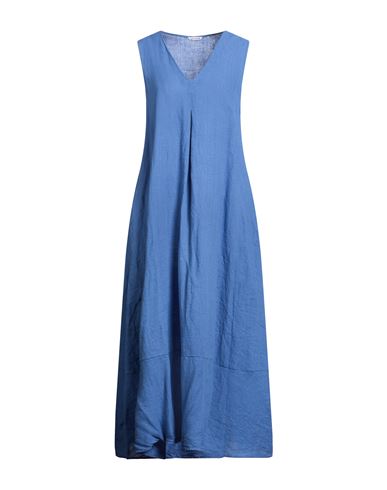Maxi-Kleid Damen Blau 40 Damen