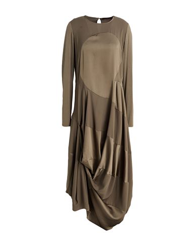 Vestido largo Mujer Verde militar 42 Mujer