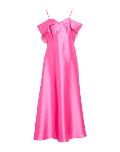 Maxi-Kleid Damen Fuchsia 40 Damen