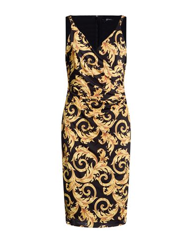 Midi-Kleid Damen Schwarz 36,38,40 Damen