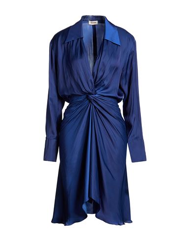 Vestido midi Mujer Azul eléctrico M,S Mujer
