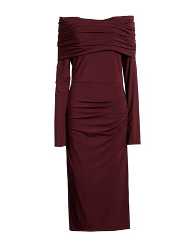 Midi-Kleid Damen Bordeaux XL,XS Damen
