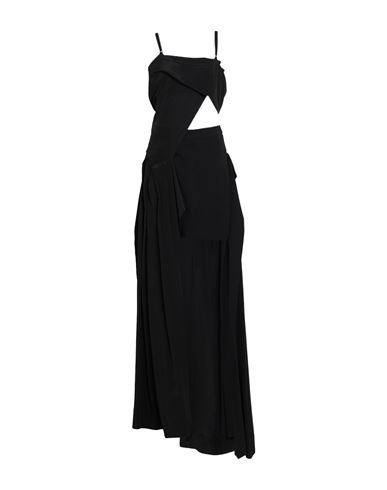 Vestido largo Mujer Negro 40 Mujer