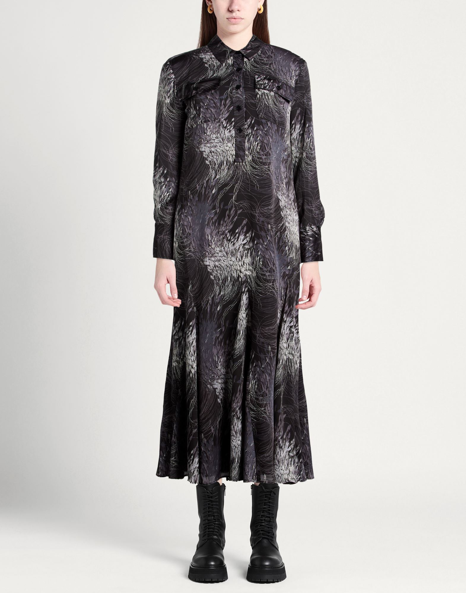  Equipment - Kleider - Midi-kleider - On Yoox.com 