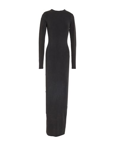 Maxi-Kleid Damen Braungrau L,S,XS Damen