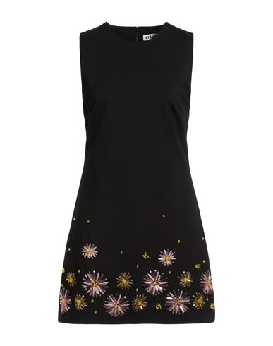 Minivestido Mujer Negro M,XS Mujer