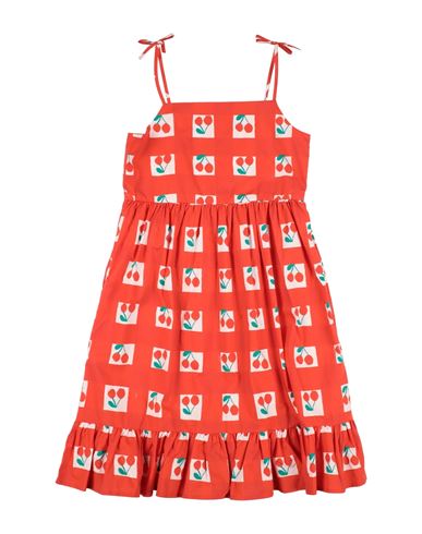 Vestido para niña Chica Rojo tomate 10,12 Chica