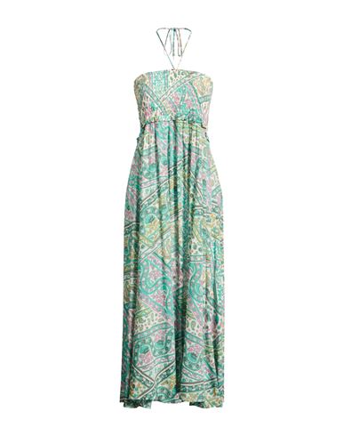 Midi-Kleid Damen Tūrkis 3 Damen