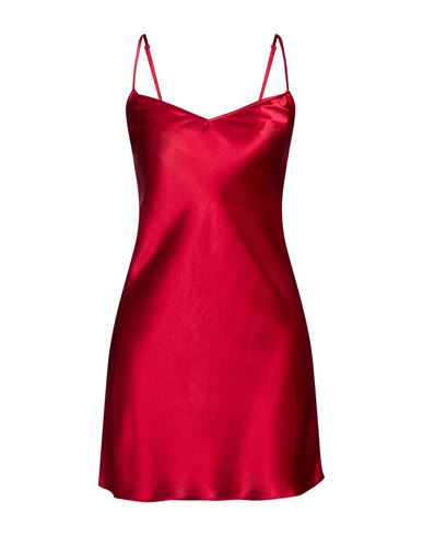 Mini-Kleid Damen Ziegelrot L,S Damen