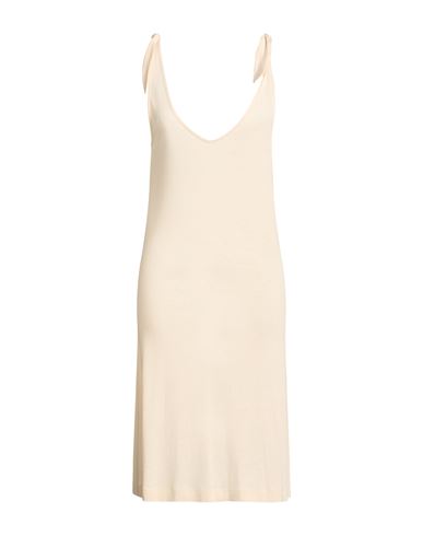 Midi-Kleid Damen Beige S Damen
