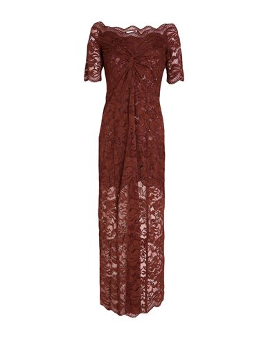 Vestido largo Mujer Marrón 36 Mujer