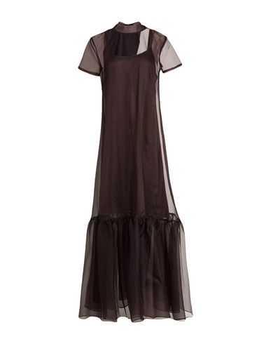 Vestido largo Mujer Marrón XS Mujer