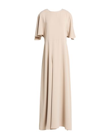 Vestido largo Mujer Beige S Mujer