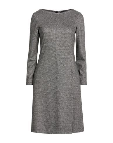 Weekend Max Mara Woman Mini Dress Grey Size S Viscose, Polyester, Elastane In Gray