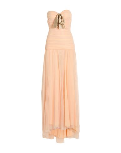 Maxi-Kleid Damen Pfirsich M Damen