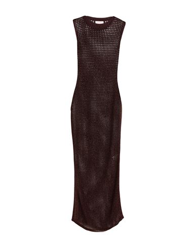 Vestido largo Mujer Café S Mujer