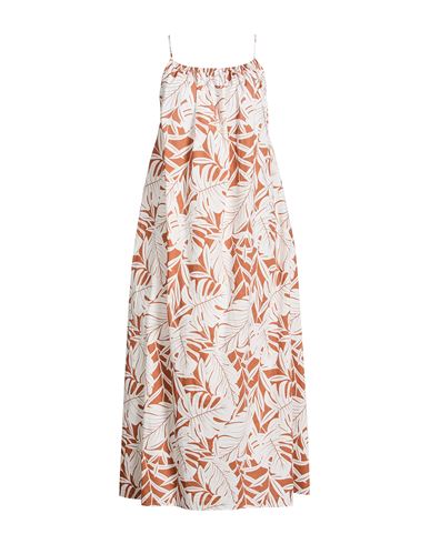 Midi-Kleid Damen Weiß ONESIZE Damen