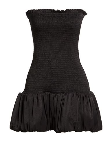 Minivestido Mujer Negro 38 Mujer