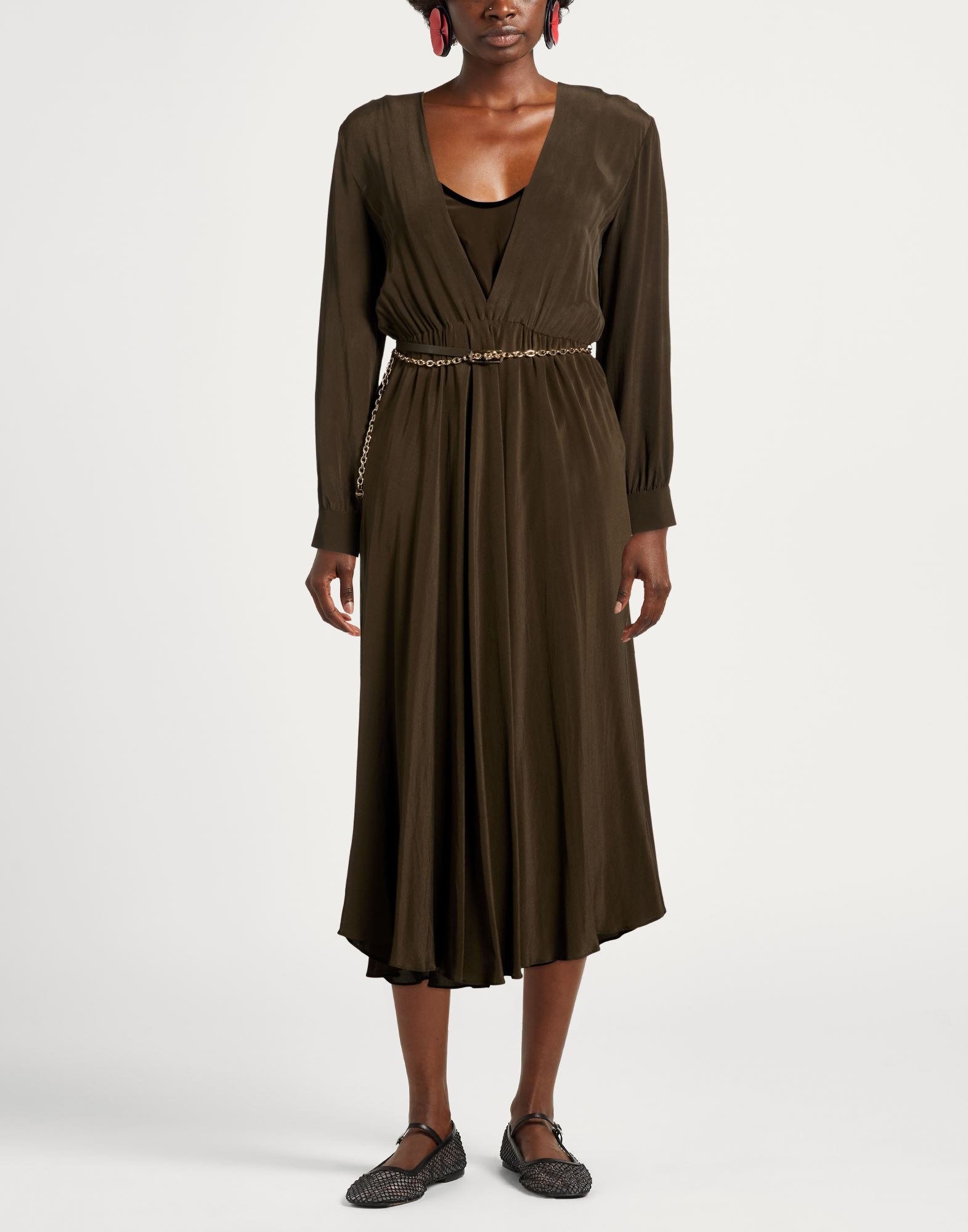  Max Mara Studio - Kleider - Midi-kleider - On Yoox.com 