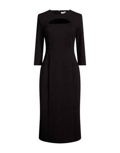 Midi-Kleid Damen Schwarz 38 Damen