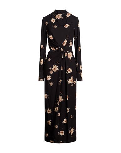 Mar De Margaritas Woman Maxi Dress Black Size M Viscose