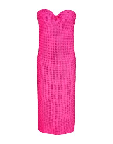 Midi-Kleid Damen Fuchsia 40 Damen
