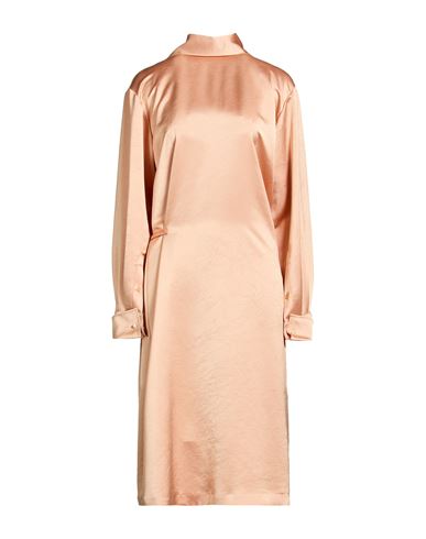 Vestido midi Mujer Melocotón 36 Mujer