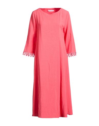 Midi-Kleid Damen Koralle 36,40 Damen