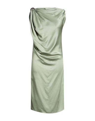 Midi-Kleid Damen Salbeigrün 34,36 Damen