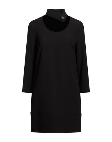 Simona Corsellini Woman Mini Dress Black Size 8 Polyester, Elastane
