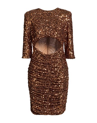 Mini-Kleid Damen Gold 34,36,38 Damen