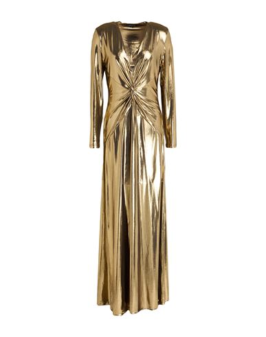 Maxi-Kleid Damen Gold 36 Damen