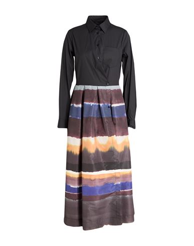 Midi-Kleid Damen Schwarz 34,38,40 Damen