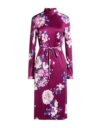 Midi-Kleid Damen Pflaume 40,44,46 Damen