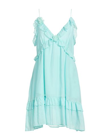 Mini-Kleid Damen Tūrkis 2 Damen