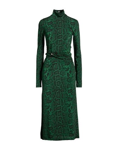 Maxi-Kleid Damen Grün 34 Damen
