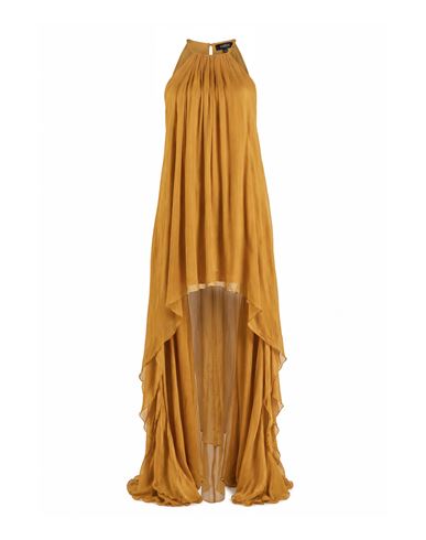 Vestido largo Mujer Mostaza 34,36,38 Mujer