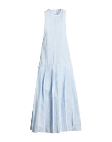 Tela Woman Maxi Dress Light Blue Size 4 Cotton, Polyester