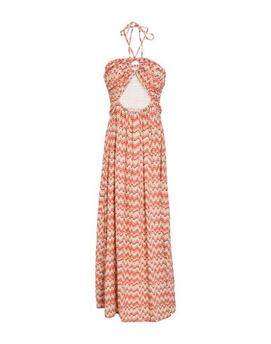 Vestido largo Mujer Naranja 36 Mujer