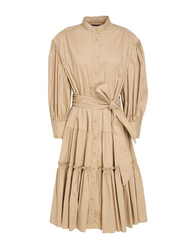 Midi-Kleid Damen Beige 32 Damen