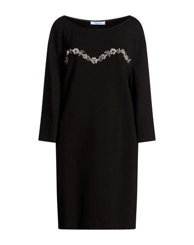 Vestido midi Mujer Negro 42 Mujer