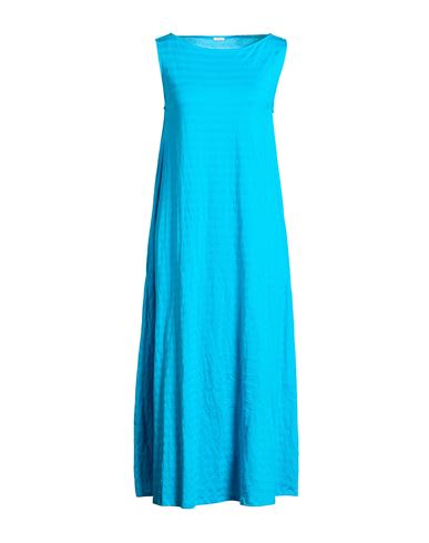 Vestido midi Mujer Azul turquesa M,S Mujer