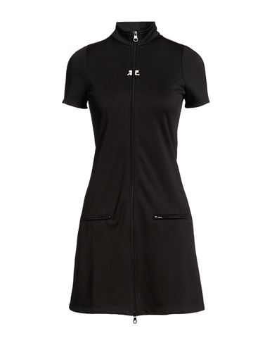 COURRÈGES Mini-Kleid Damen Schwarz M,S,XS Damen
