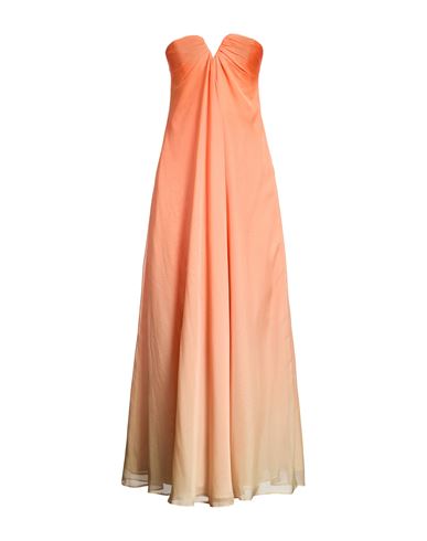 Vestido largo Mujer Naranja 36 Mujer