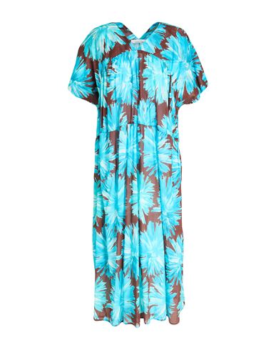Midi-Kleid Damen Azurblau 38,42 Damen