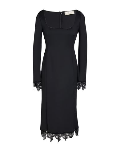 Vestido midi Mujer Negro 34,36,38,40 Mujer