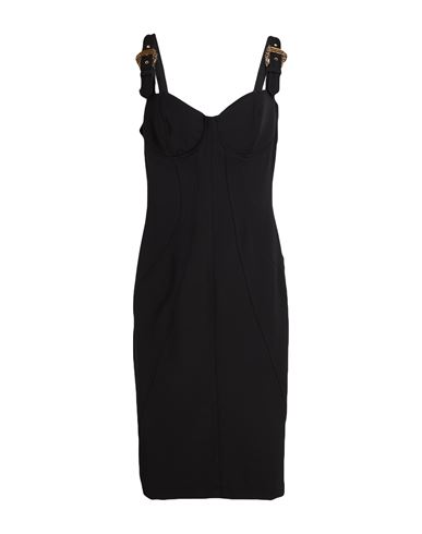 Midi-Kleid Damen Schwarz 38 Damen