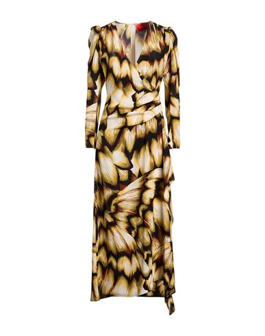 Maxi-Kleid Damen Pastellgelb M,S,XS Damen